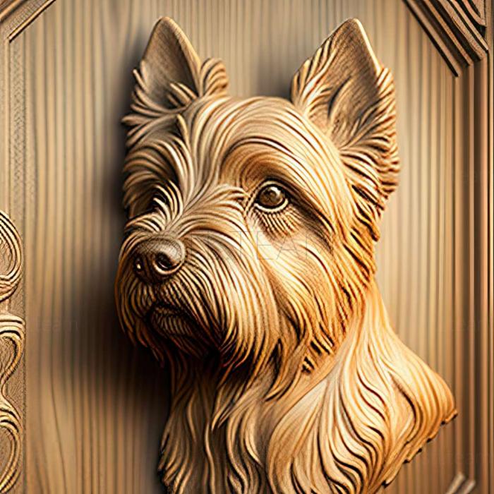 3D model Kern Terrier dog (STL)